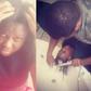 John Dumelo turns hairdresser for his wife at home