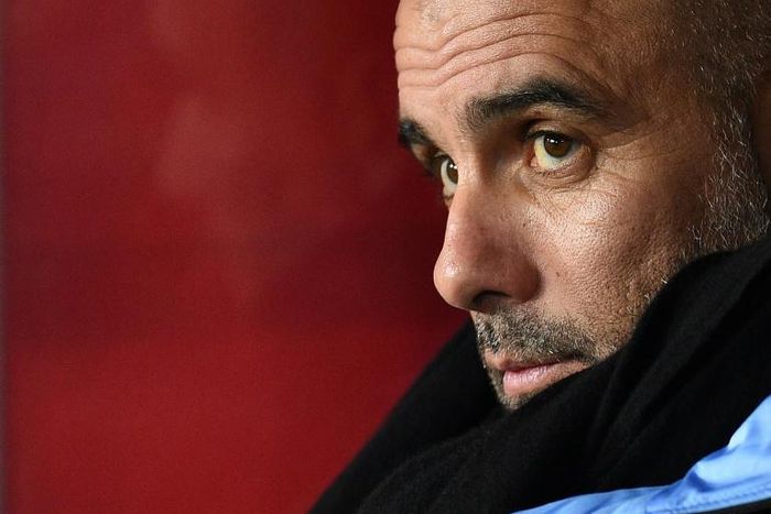Under pressure? Manchester City Pep Guardiola believes there is a risk he could be sacked