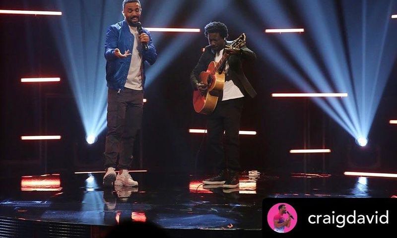 Kwame Yeboah and Craig David perform for Queen Elizabeth II