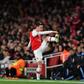 Arsenal's Mesut Ozil reacts to his substitution during the English Premier League football match against Manchester City. China's state media cancelled coverage of the match because of Ozil's criticism of Beijing's treatment of its Uighur minority