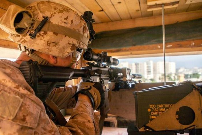 The US embassy is located in the Green Zone, the Iraqi capital's high-security enclave