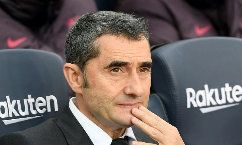 Barcelona coach Ernesto Valverde saw his side beat Sevilla 2-1 in the 2018 Spanish Super Cup in Tangier, Morocco