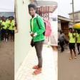 Photos: Sea Lions Ladies midfielder Berekisu Tejani laid to rest in boot-shaped coffin