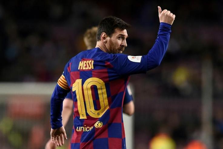Lionel Messi scored twice in Barcelona's 5-0 victory over Leganes in the Copa del Rey on Thursday.
