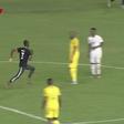 Pitch invader, Awal Suleman being chased