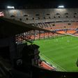 Valencia's Mestalla stadium was empty for their Champions League game against Atalanta this week. Matches across the continent are being played behind closed doors, if at all