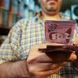 The Syrian pound, which traded at around 48 to the dollar when civil war broke out in 2011, was trading at a record low of 1,000 to the greenback at some exchange bureaus on Tuesday