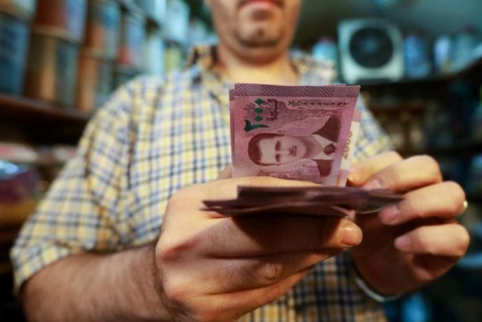 The Syrian pound, which traded at around 48 to the dollar when civil war broke out in 2011, was trading at a record low of 1,000 to the greenback at some exchange bureaus on Tuesday