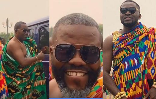 Sammy Kuffour supports Osei Kwame Despite at his son’s wedding