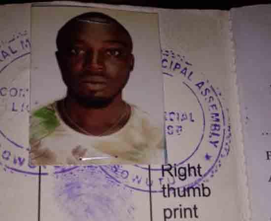 Wanted Osei Bonsu identified as trotro driver