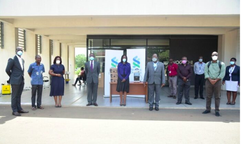 Standard Chartered donates to Noguchi Memorial Institute, Gt. Accra Regional Hospital