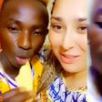 Patapaa and his girlfriend Liha Miller