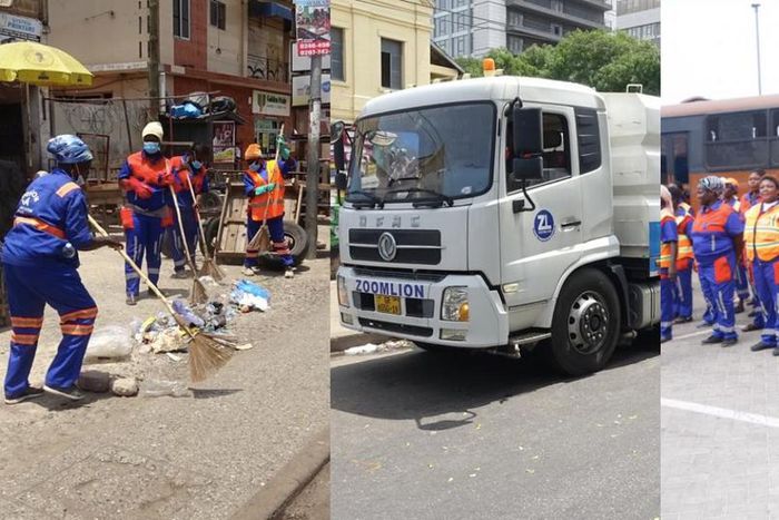 Massive 3-day clean-up in Accra