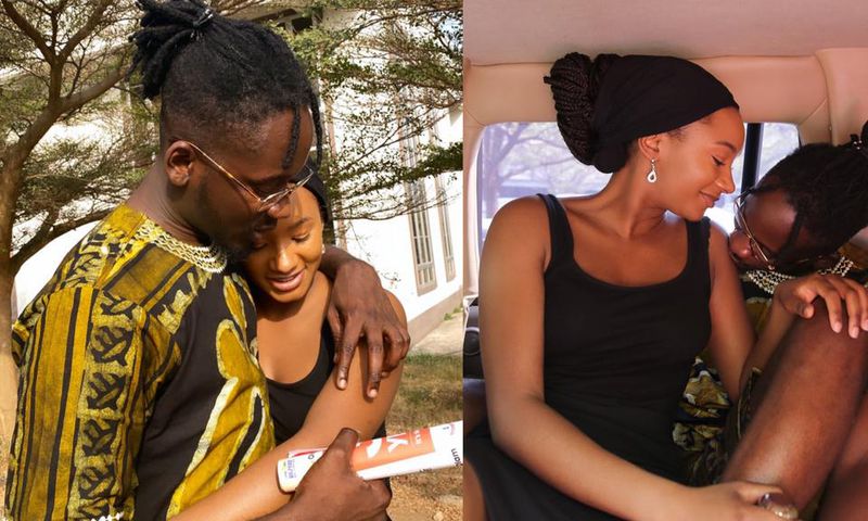 Mr Eazi and Temi Otedola