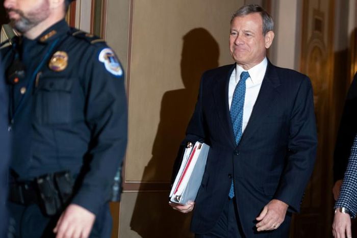 John Roberts, the chief justice of the US Supreme Court, is presiding over the impeachment trial of President Donald Trump