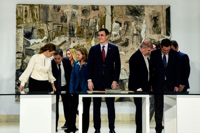 Spain's Prime Minister Pedro Sanchez says there will be talks with the Catalan separatists but only after they form a new government