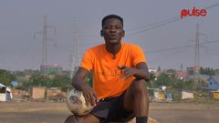 Lucky is currently one of the finest freestyle footballers in Ghana