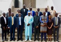 Delegation from KNUST at the State House in Banjul, The Gambia