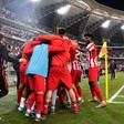 Atletico Madrid reached the Spanish Super Cup final after beating Barcelona 3-2 on Thursday.