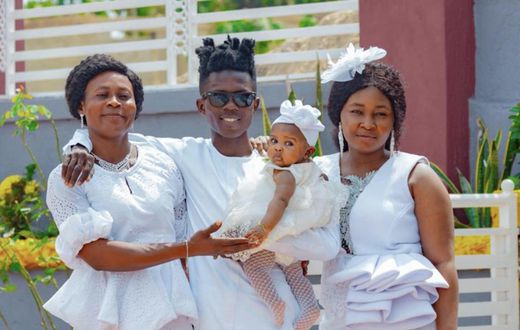 See photos from Strongman’s baby christening