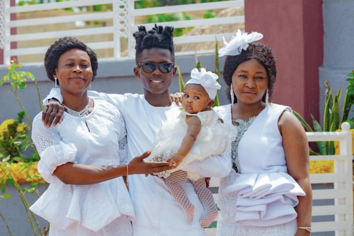 See photos from Strongman’s baby christening