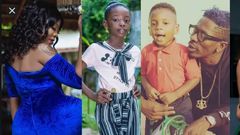 Shatta Wale reveals names of his two other kids with different women