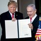Trump hosted Netanyahu at the White House in March last year, signing a proclamation recognising the annexed Golan Heights as Israel sovereign territory