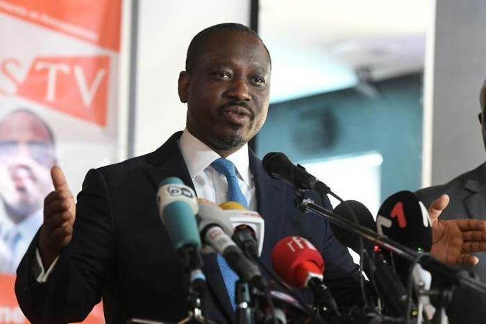 Former Ivory Coast rebel leader Guillaume Soro said he would organise 'political resistance' from abroad against President Alassane Ouattara