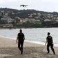 French gendarmes have already started using drones to patrol open spaces such as beaches