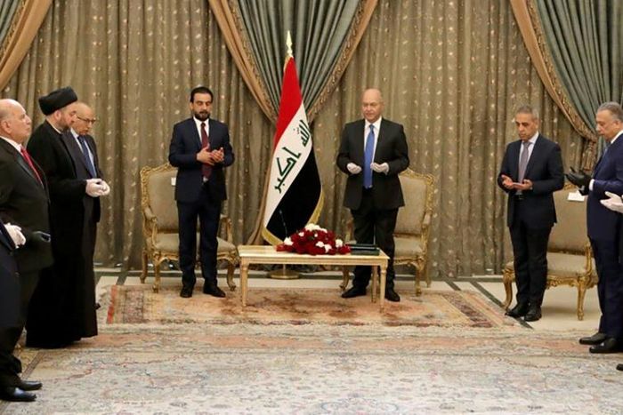 Kadhemi's nomination was attended by ministers and political rivals