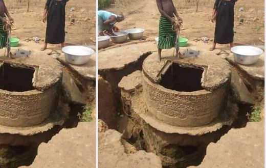 Ghana’s taxpaying community where residents fetch drinking water from a death trap