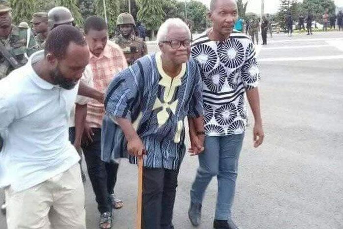 Charles Kormi Kudzodzi and other leaders of Homeland Study Group Foundation