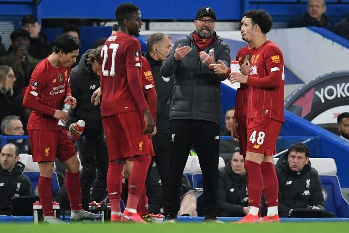 Liverpool manager Jurgen Klopp joked that he thinks about his players in his sleep