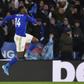 Leicester striker Kelechi Iheanacho celebrates his equaliser against Aston Villa