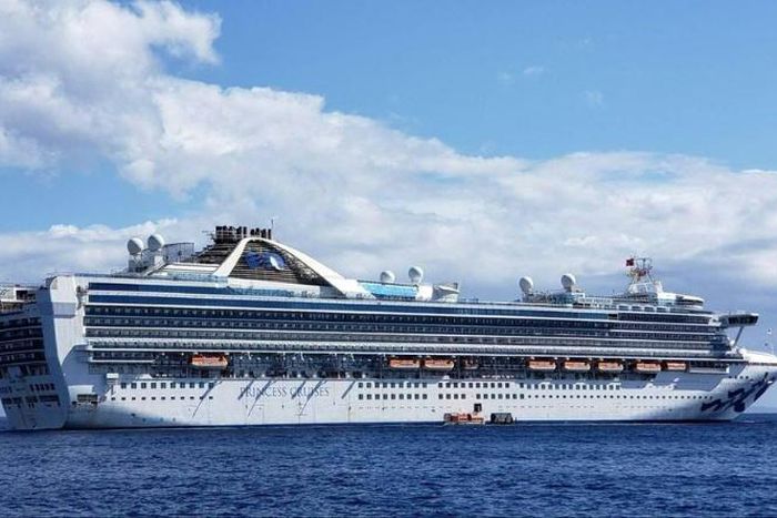 Princess Cruises said there were 3,533 people currently onboard the Grand Princess, including 2,422 passengers and 1,111 crew