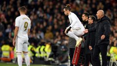 Gareth Bale (right) was whistled by Real Madrid's fans when he came on in the 3-1 win over Real Sociedad on Saturday
