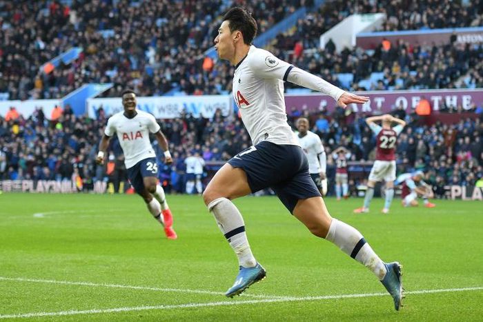 Son Heung-Min broke his arm early in the game against Aston Villa in February but stayed on the field and scored the winning goal