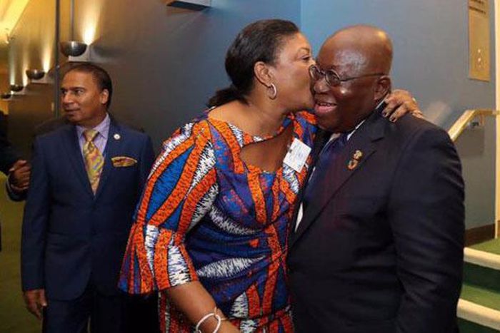 Nana Addo and Rebecca Akufo-Addo