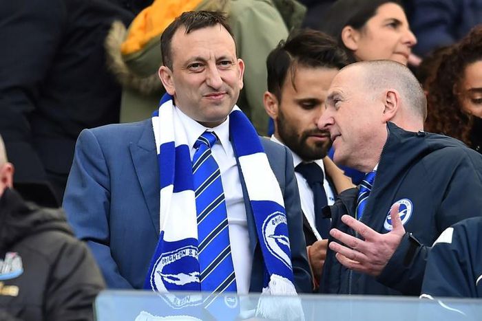 Brighton chairman Tony Bloom is concerned about the financial fallout from the coronavirus