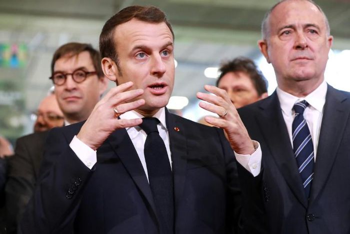 French President Emmanuel Macron said that trade negotiations between the European Union and Britain will "become more tense"