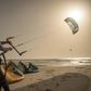 Dakhla, a former garrison town in the heart of disputed Western Sahara, has become popular with kitesurfers of all nationalities