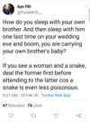 Lady gets pregnant for biological brother after “one last time sex” a day to her wedding