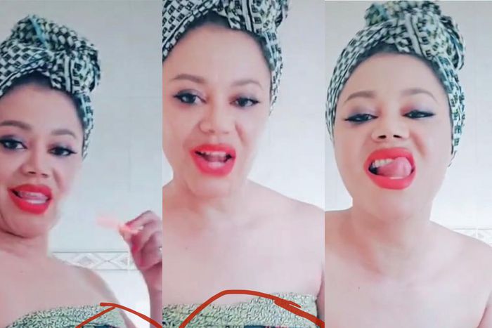 Nadia Buari replies critics of her E..C.G wrapper