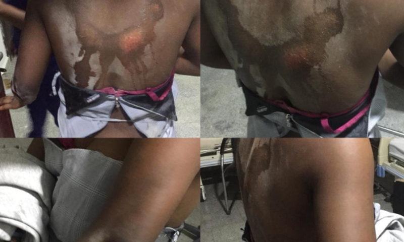 Angry Taxify driver pushes female passenger out of a speeding car after realising the trip was cashless