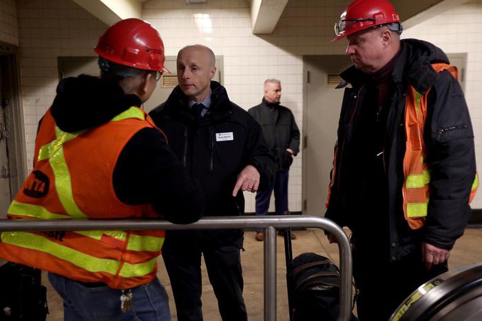 Andy Byford, New York's 'Train Daddy,' Takes a Last Official Ride