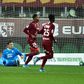 Opa Nguette (L) scored his fourth Ligue 1 goal of the season for Metz