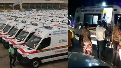 Newly-commissioned ambulance saves accident victim just hours after being distributed