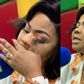 Gifty Osei cries