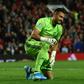 Manchester United goalkeeper Sergio Romero escaped unhurt from a car crash on Monday