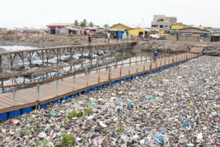 Current state of Chemu Lagoon bridge sparks fear among residents (Photo Credit: Joy News)